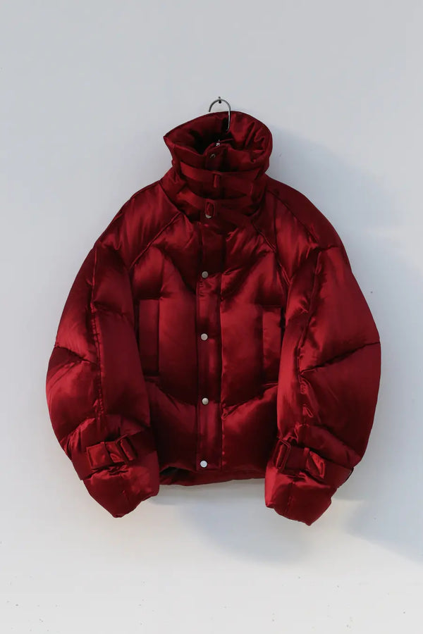 Chenpeng rose high neck down jacket cp20awj011